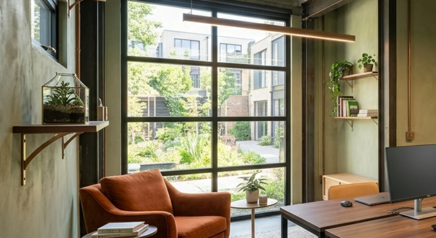Office Garden — industrial finish